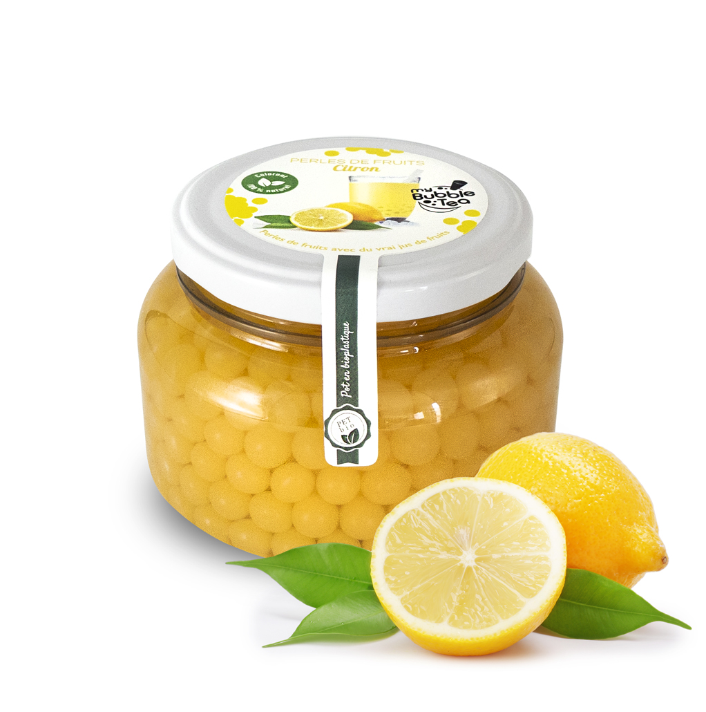Perles de fruit Citron Vert Bubble tea - Sinigalia (Pot 3,4kg)