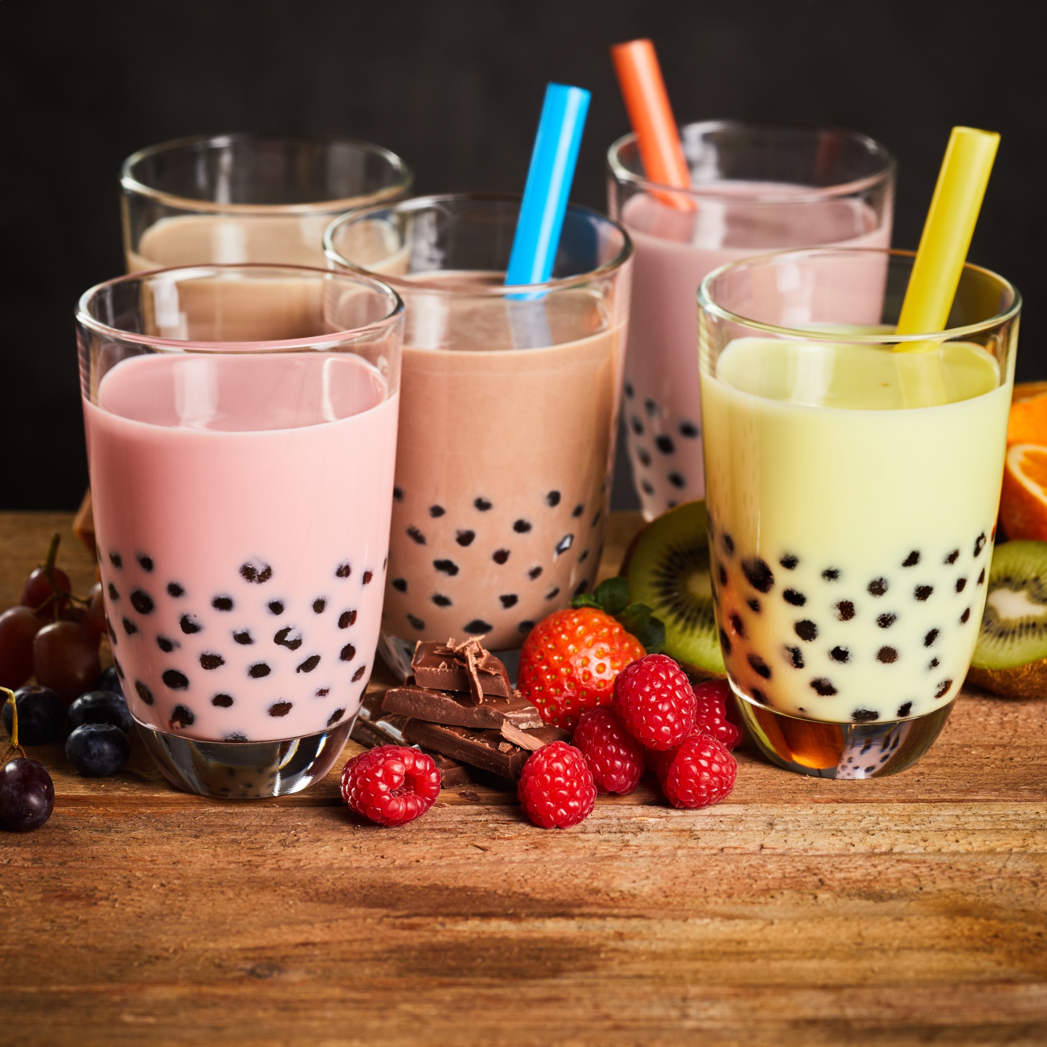 Les ingrédients du Bubble Tea