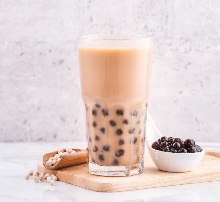 Bubble tea chai latte perles de tapioca