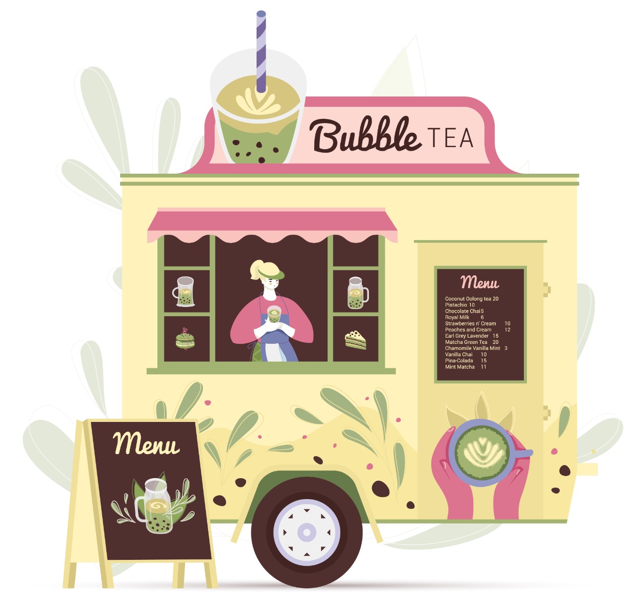 Fournisseur bubble tea - bar restaurant -My Bubble Tea Pro